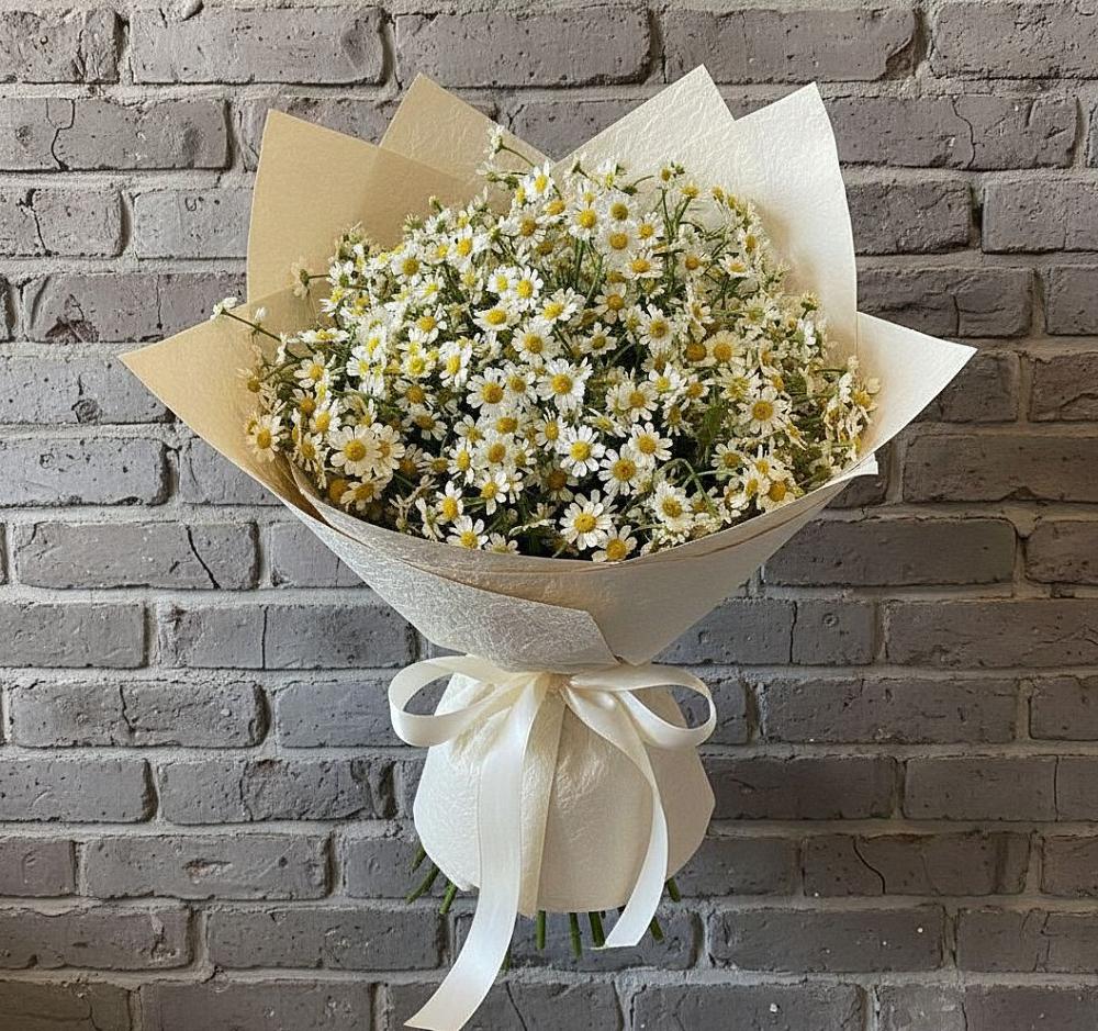 Букет цветов из: Ромашки в Старом Победилово