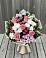 Букет цветов из: Альстромерии, Гвоздики, Розы и Хризантемы в Старом Победилово