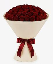 Букет 101 Бордовая роза Блэк Бакарра #REPLACE_PRED# Старом Победилово