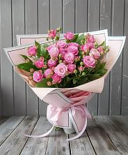 Букет Розовый кустик в Старом Победилово