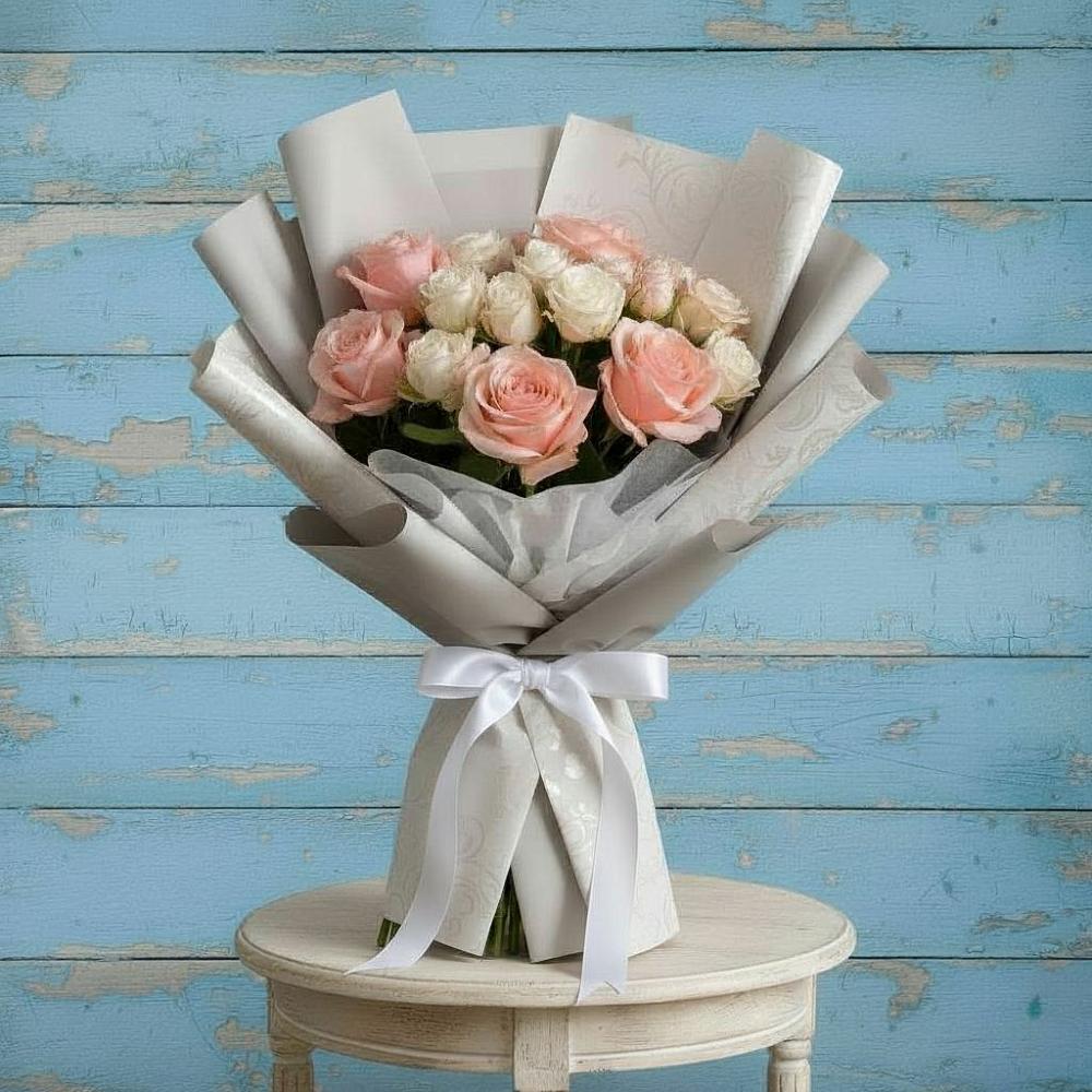 Букет цветов из: Розы в Старом Победилово