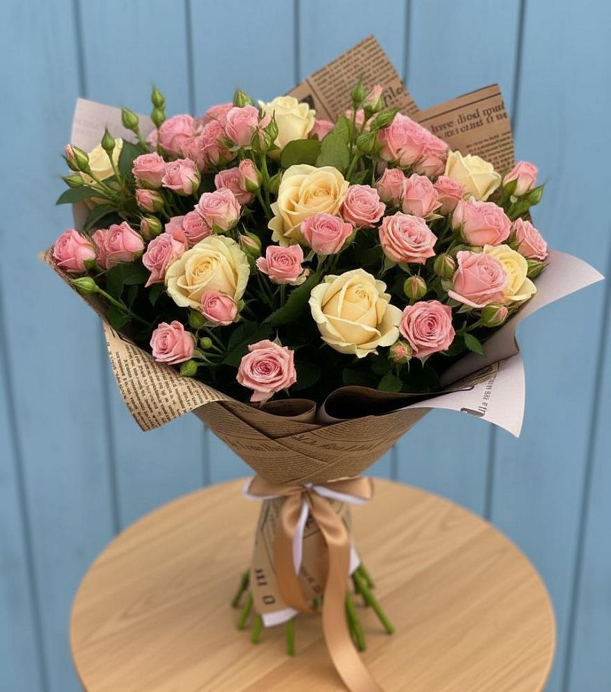 Букет цветов из: Розы в Старом Победилово