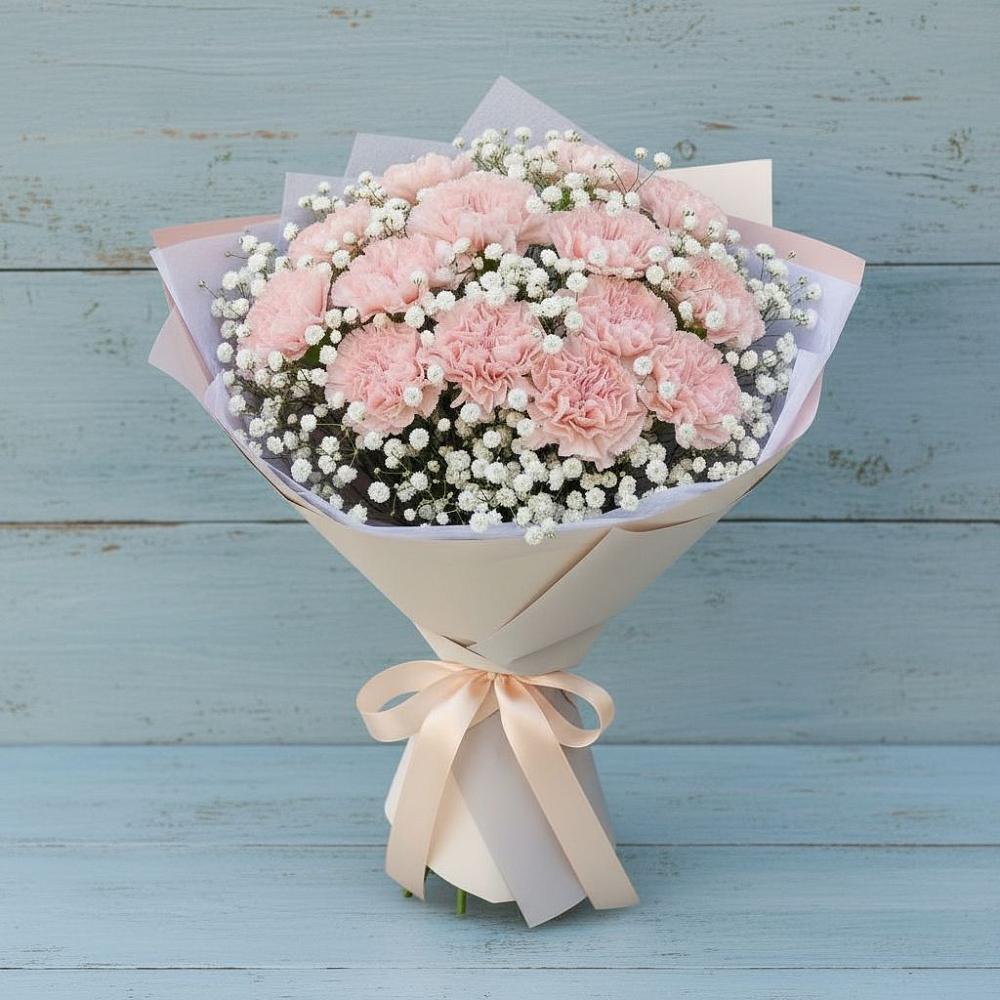 Букет цветов из: Гвоздики в Старом Победилово