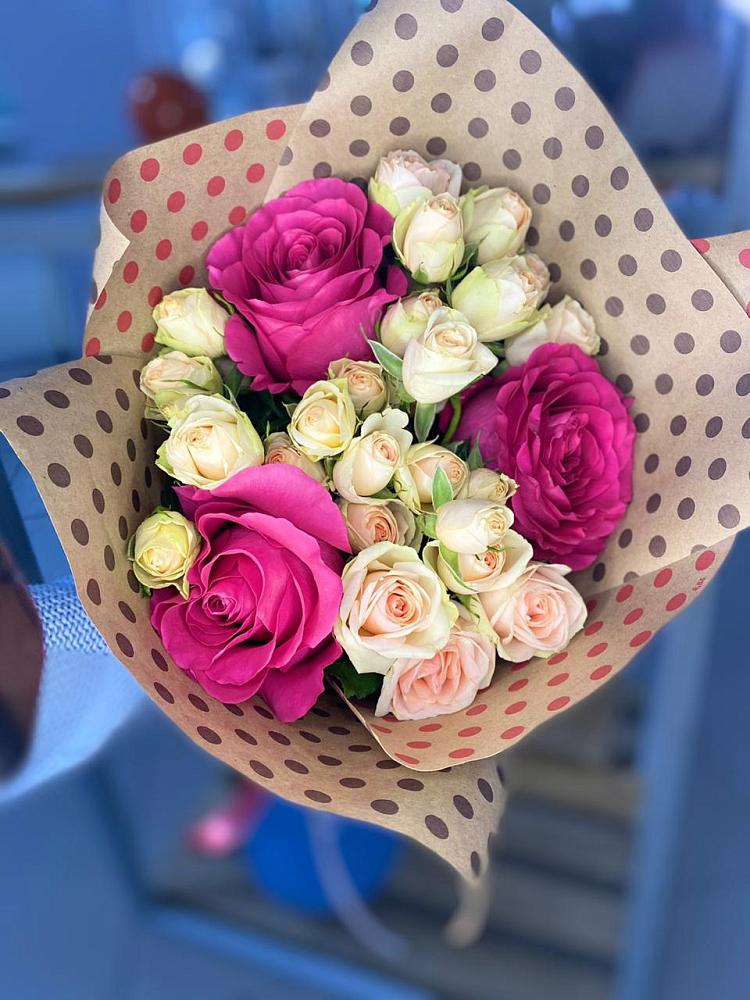 Букет цветов из: Розы в Старом Победилово