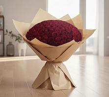 Букет 101 Красная роза в Старом Победилово