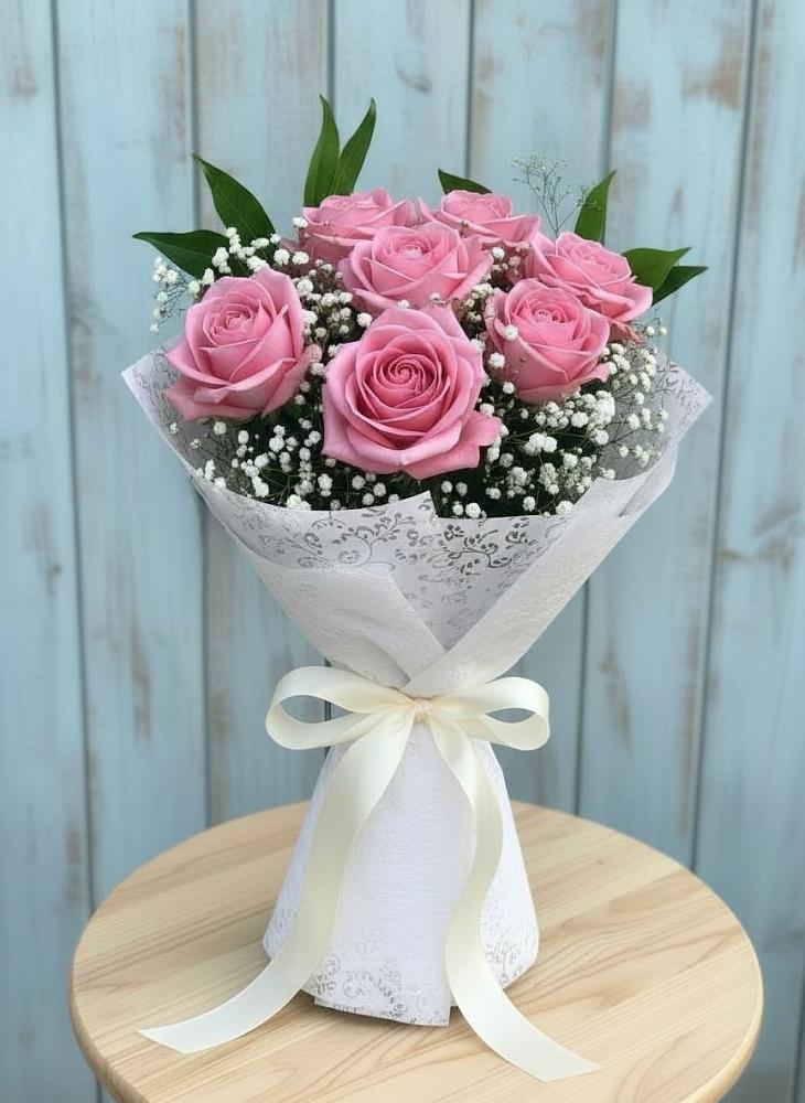 Букет цветов из: Розы в Старом Победилово