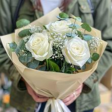 Букет цветов из:  Розы #REPLACE_PRED# Старом Победилово