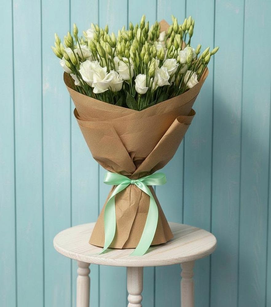 Букет цветов из: Лизиантусы в Старом Победилово