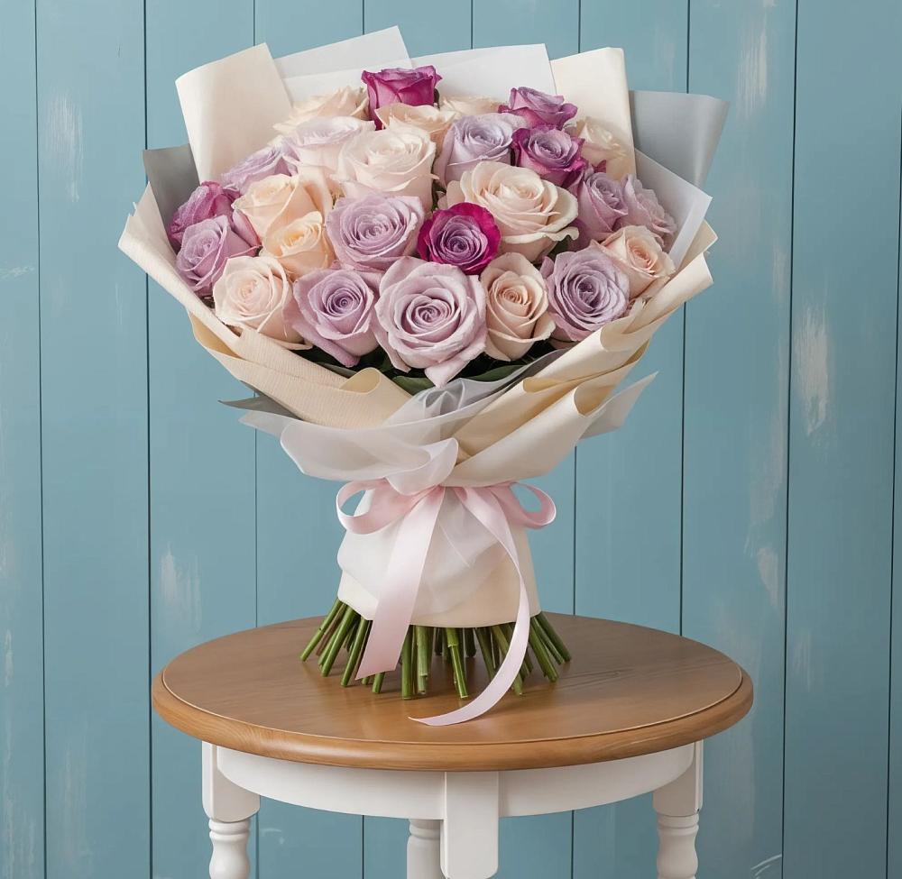 Букет цветов из: Розы в Старом Победилово