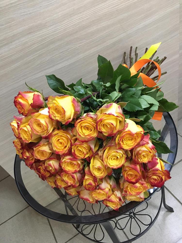 Букет Желтые розы в Старом Победилово