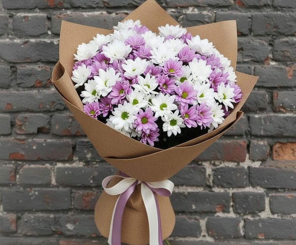 Букет цветов из: Хризантемы в Старом Победилово