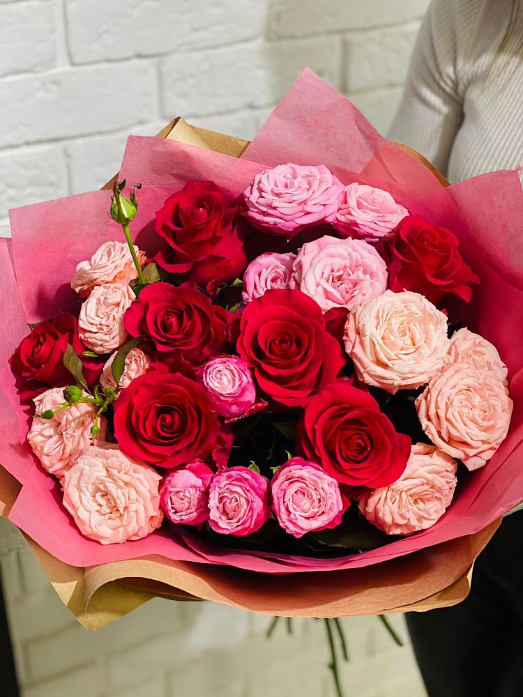 Букет цветов из: Розы в Старом Победилово