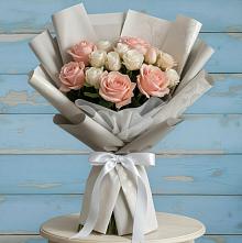 Букет цветов из:  Розы #REPLACE_PRED# Старом Победилово