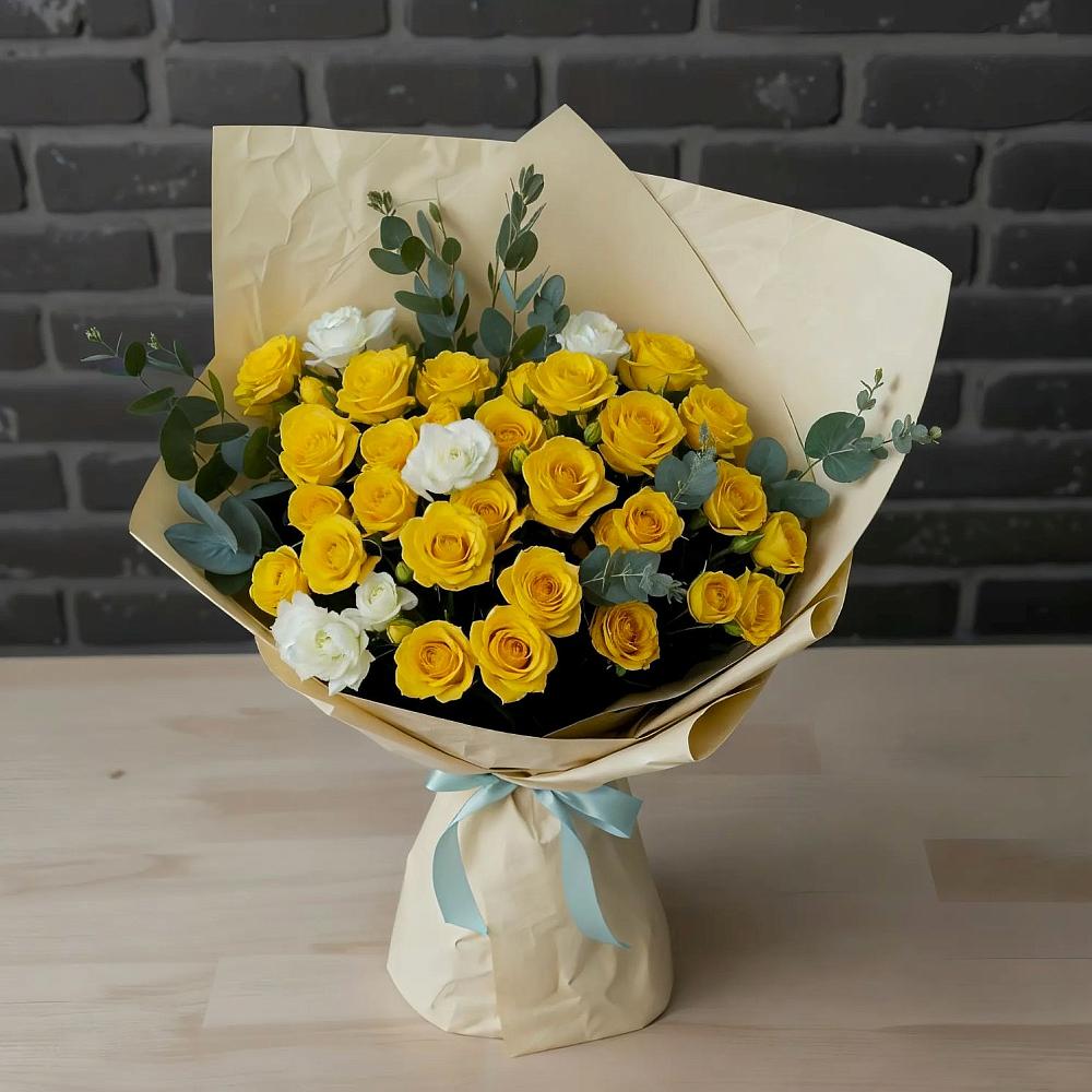 Букет цветов из: Розы в Старом Победилово