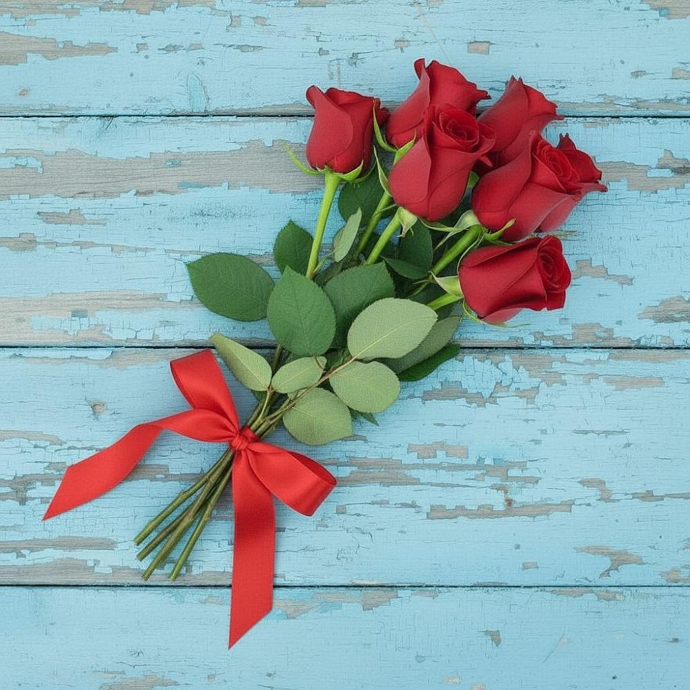 Букет Красные розы в Старом Победилово