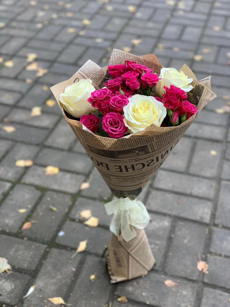 Букет цветов из: Розы в Старом Победилово