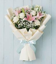 Букет цветов из:  Лилии в Старом Победилово